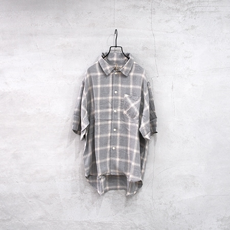 REMI RELIEF(レミレリーフ) レーヨンツイルオンブレー S/S シャツ REMI RELIEF(レミレリーフ) RN28369043 レーヨンツイルオン