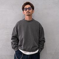 KURO(964189 USED DYED CREW NECK SWEAT 桼ɥ롼ͥåå