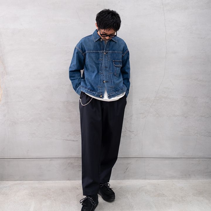STILL BY HAND (スティルバイハンド）PT09261 1tuck summer wool pants 1タックサマーウールパンツ