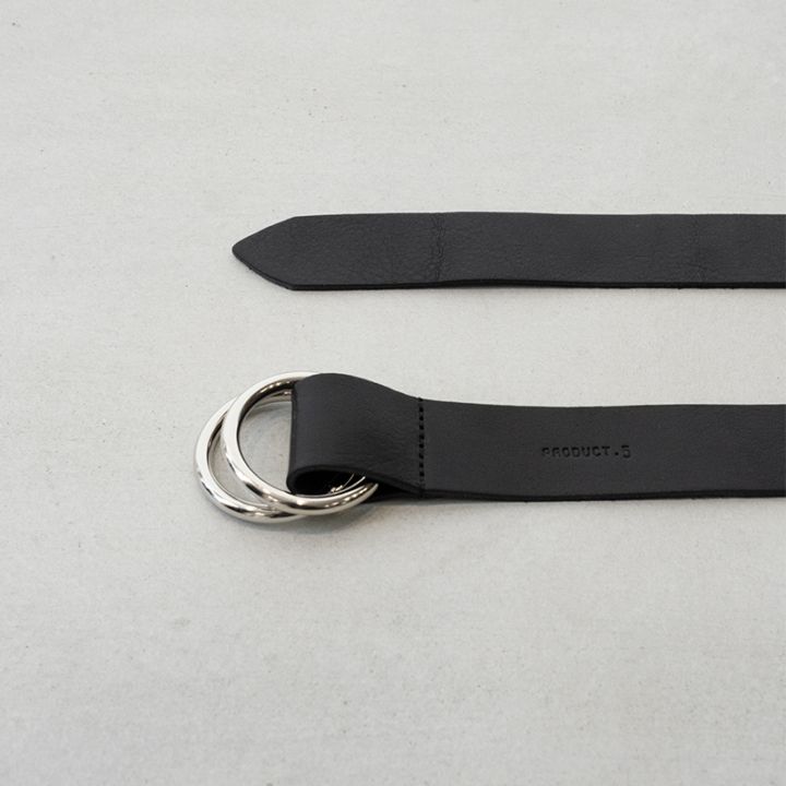 5PRODUCT(ファイブプロダクト）5P_007 The ring belt レザーリングベルト