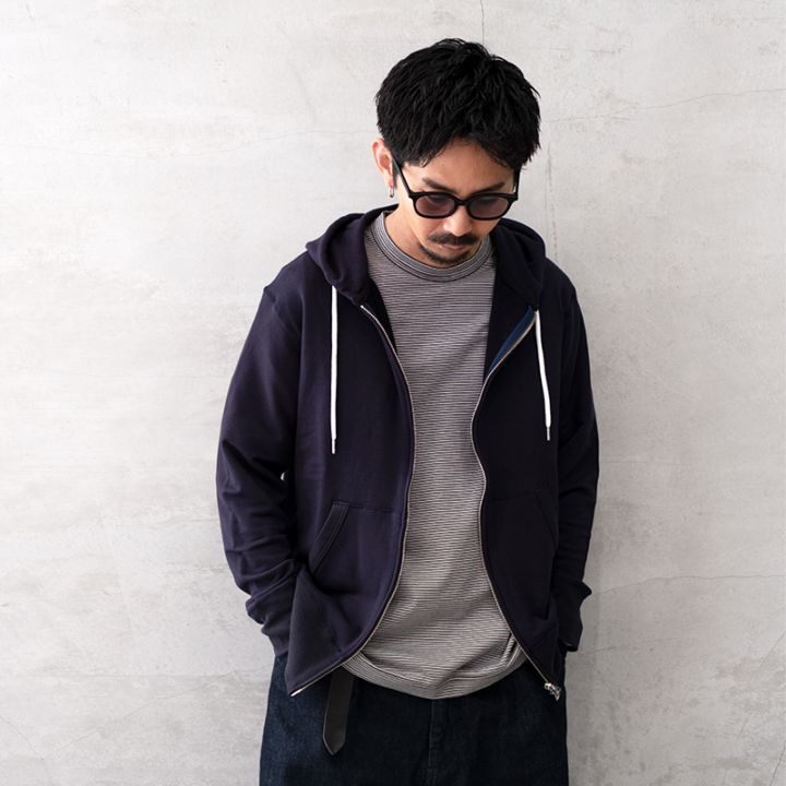 MOC-T（モクティ) M34-500 LYOCELL STRETCH FLEECE ZIP UP PARKA リヨセルストレッチフリースジップアップパーカー