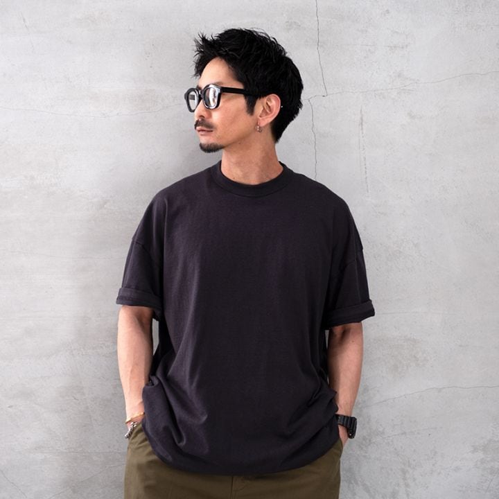 STILL BY HAND (スティルバイハンド）CS02262 Cotton silk nep T-shirt コットンシルクTシャツ