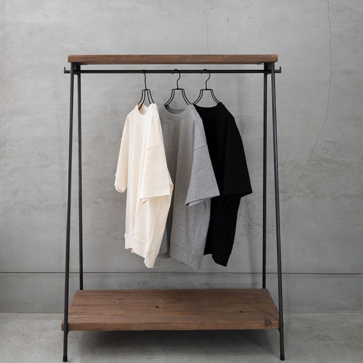 MANUAL ALPHABET (マニュアルアルファベット）MA-C-271 Derabe hem rib Tee デラベヘムリブTシャツ