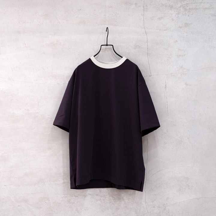 MANUAL ALPHABET (マニュアルアルファベット）MA-C-268 RINGER S/S WIDE TEE リンガーワイドTシャツ