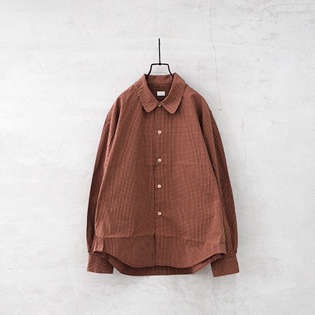 KURO(������964119 GINGHAM CHECK SHIRT ���󥬥�����å������
