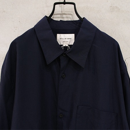 STILL BY HAND (���ƥ���Х��ϥ�ɡ�SH05251 PULL OVER CUPRO COTTON SHIRT