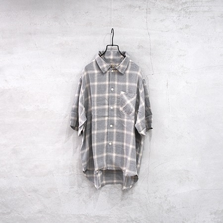 【REMI RELIEF/レミレリーフ】RAYON チェックシャツ REMI RELIEF/レミレリーフ】 RAYON チェックシャツ《3》（シャツ