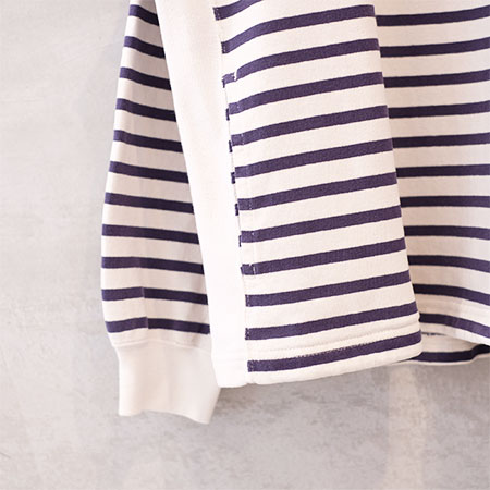 REMI RELIEF (ߥ꡼) RN23313125 16/2 Border football L/S T-shirt