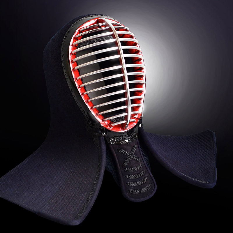 剣道防具 面 ひこばえ（IBB面金・十字刺し）柔らかさが人気！