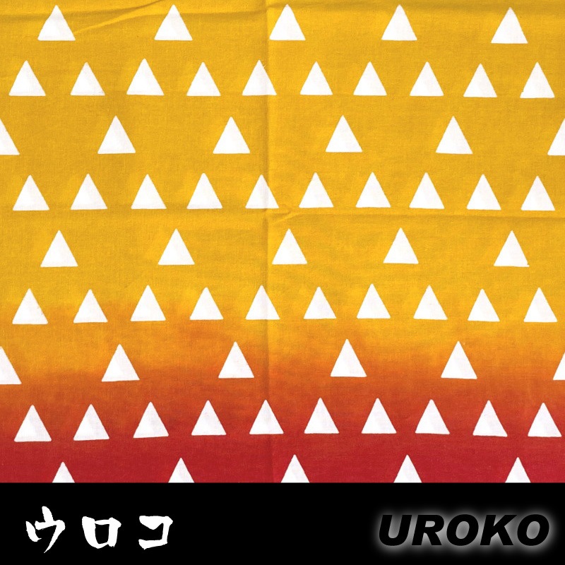 手拭い 日本伝統模様手ぬぐい 鬼滅の刃風のデザインが人気 大人も