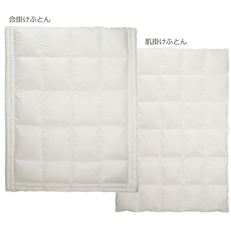 西川 プレミアム 羽毛掛けふとん(ツインダウン) （リラックスシングル）合：175×210cm 肌：150×210cm NP0650