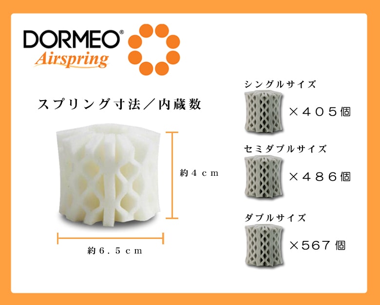 DORMEO Airspring シングル 新品未使用 DORMEO T20500 エアースプリング シングル | ヤマダウェブコム