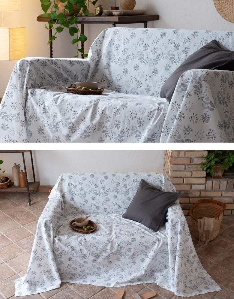 Fab the Home ハーベスト マルチカバー 210×210cm M ソファカバー