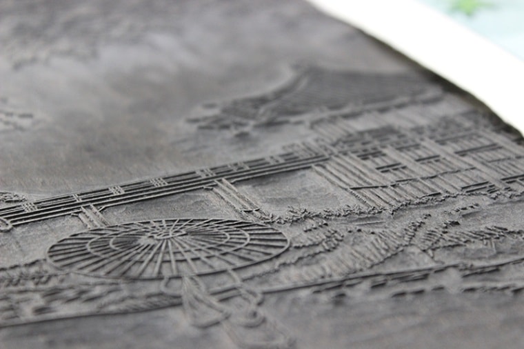 輪郭の主版（骨板）