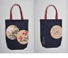 伊藤若冲 花卉天井画トートバッグ