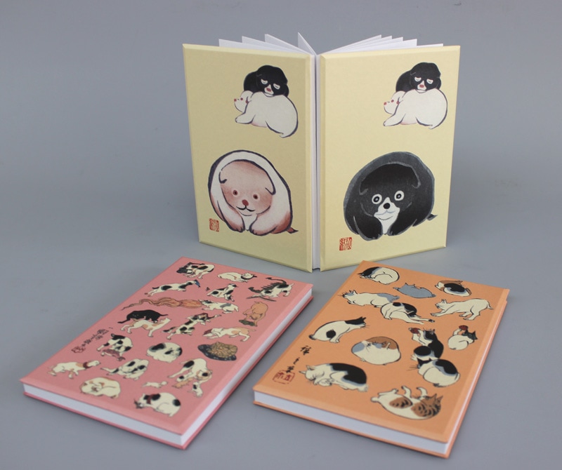 中国画 栄宝斎　木版 徐悲鴻［石に猫］印刷 紙本！ 中国画 栄宝斎 木版 徐悲鴻［石に猫］印刷 紙本！