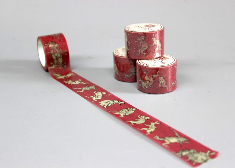 M-8　鳥獣戯画　兎/蛙