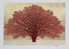 並木一 木版画 - Tree Scene 148 - Hajime Namiki Woodcut