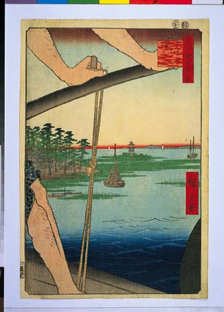 No72 ϤͤΤ錄ŷμҡɴ  The Hiroshige 100 Famous Views of Edo