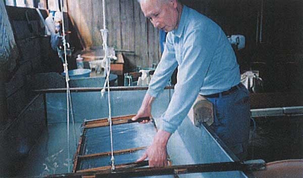 平山郁夫 筆　文化勲章受章者 楼蘭の朝 手摺木版画