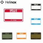 �إ�Υå��� Helinox Hello my name is �ѥå���
