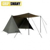 グリップスワニー GRIP SWANY FIREPROOF GS TENT OLIVE 1人用 【一家族1点まで】