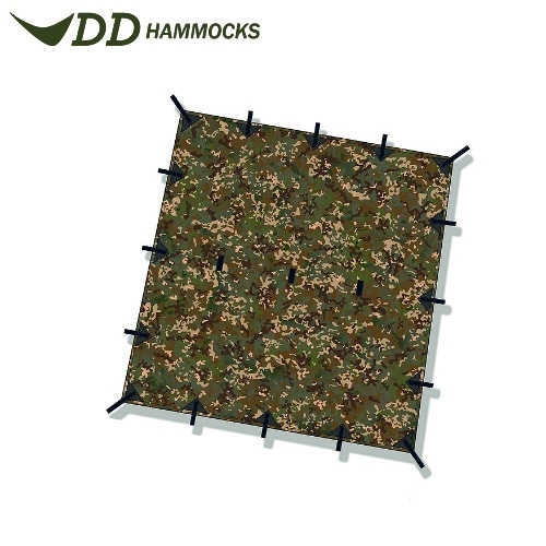 DD Tarp 4x4 – Multicam-Tarnplane Aus Ripstop-Nylon, 100 % Wasserdicht, 19 Befestigungspunkte, Inkl. Heringe & Abspannleinen, Für Gruppen & Outdoor-Camping DD Tarp 4x4 – Multicam-Tarnplane Aus Ripstop-Nylon, 100 % Wasserdicht, 19 Befestigungspunkte, Inkl. Heringe & Abspannleinen, Für Gruppen & Outdoor-Camping