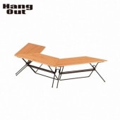 �ϥ󥰥����� �������ơ��֥� (���åɥȥå�)  Hang Out Arch Table(Wood Top)