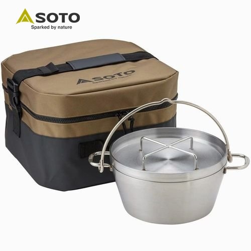 ソト SOTO ステンレスダッチオーブン10インチ エミールセット