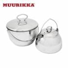 ࡼå MUURIKKA ȥɥ å Outdoor Set Pot 1.89L & Kettle 0.8L