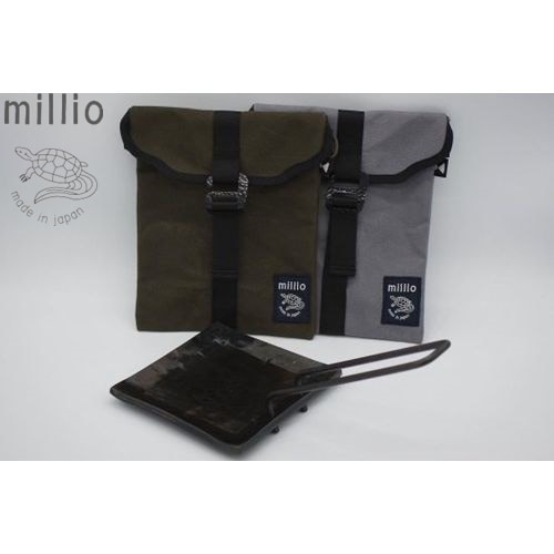ミリオ millio 鍛造鉄板収納ケース（正・長方形両用）-GARAGE CAMP STORE