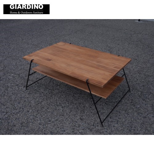 ジャルディーノ GIARDINO アウトドアテーブル　ガレージキャンプストア ジャルディーノ GIARDINO テーブル＆シェルフ XL (W900) | ガレージ