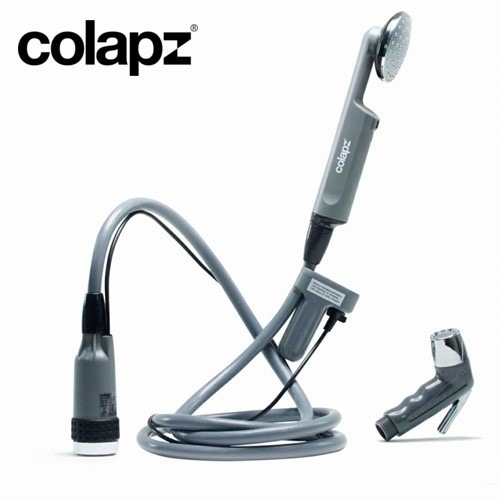 ץ COLAPZ  Portable Rechargeable Travel Shower (3in1) ݡ֥륷