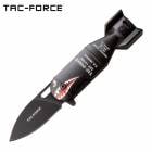 åե TAC-FORCE Shark Bomb Knife Black