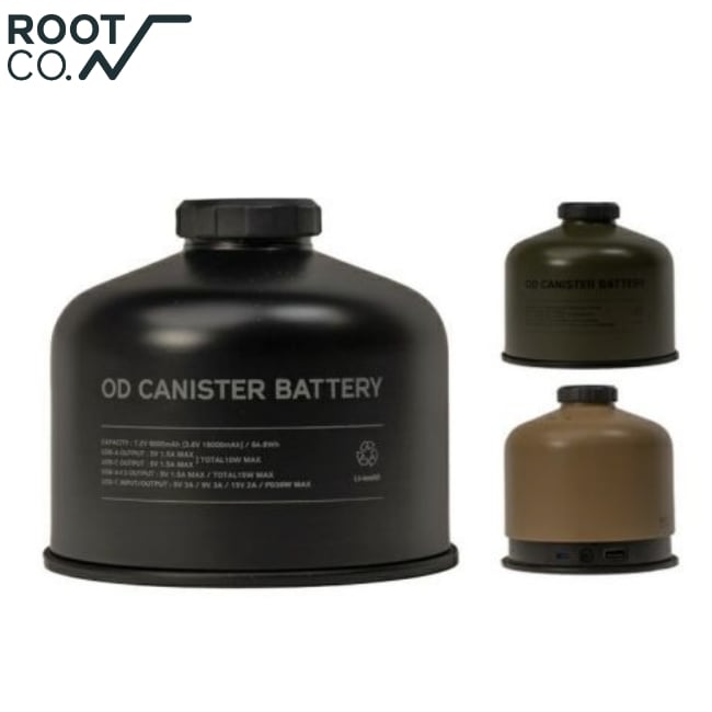 ROOT CO. PLAY OD BATTERY ブラック　3回使用品 ROOT CO. / PLAY OD CANISTER BATTERY | sotosotodays
