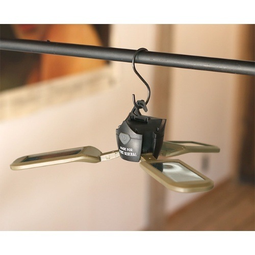 ݥȥͥ POST GENERAL ȥ - ѥͥ 顼㡼 륤ǥ饤 TRI-PANEL SOLAR CHARGED LED LIGHT ꡼ OLIVE
