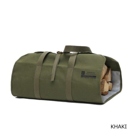 ���å��� AS2OV ALBERTON CANVAS FIRE WOOD BAG