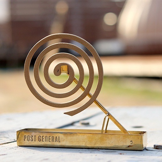 �ݥ��ȥ����ͥ�� POST GENERAL �֥饹 �⥹������ ������ۥ���� BRASS MOSQUITO COIL HOLDER