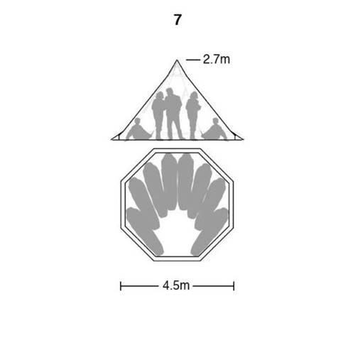 テンティピ サファイア 7 CP Tentipi Safir 7 CP
