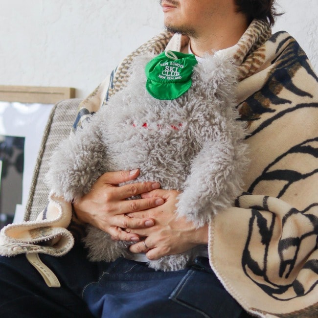 ポストジェネラル POSTGENERAL ファウンドスーベニア ストリートモンスター湯たんぽカバー FOUND SOUVENIR STREET MONSTER HOT-WATER BAG COVER