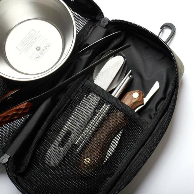 ���å��� AS2OV �ʥ�����ݥꥫ���ܥ͡��� ��å���ݡ��� NYLON POLYCARBONATE MESH POUCH