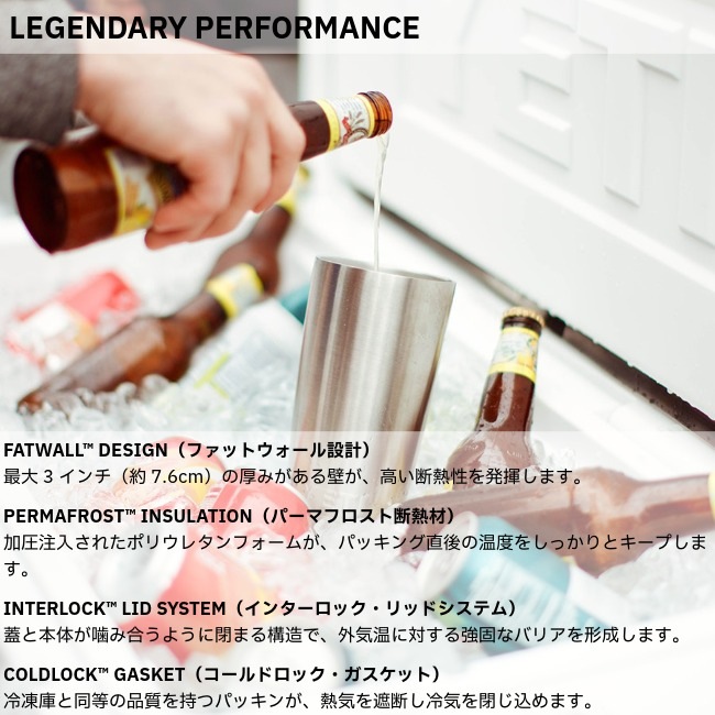 �����ƥ� YETI ����ɥ� 45 �����顼�ܥå��� Tundra 45 Hard Cooler