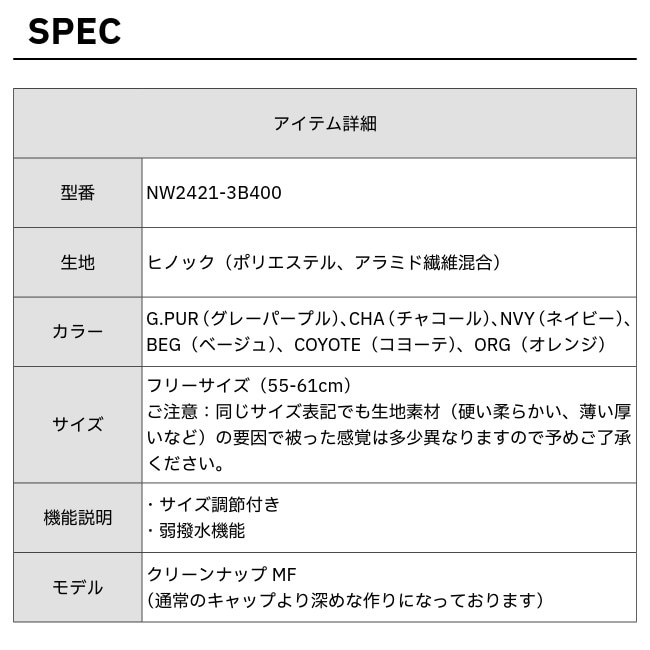 ナンガ NANGA ナンガx47 ヒノックキャップ NANGAx’47 HINOC CAP