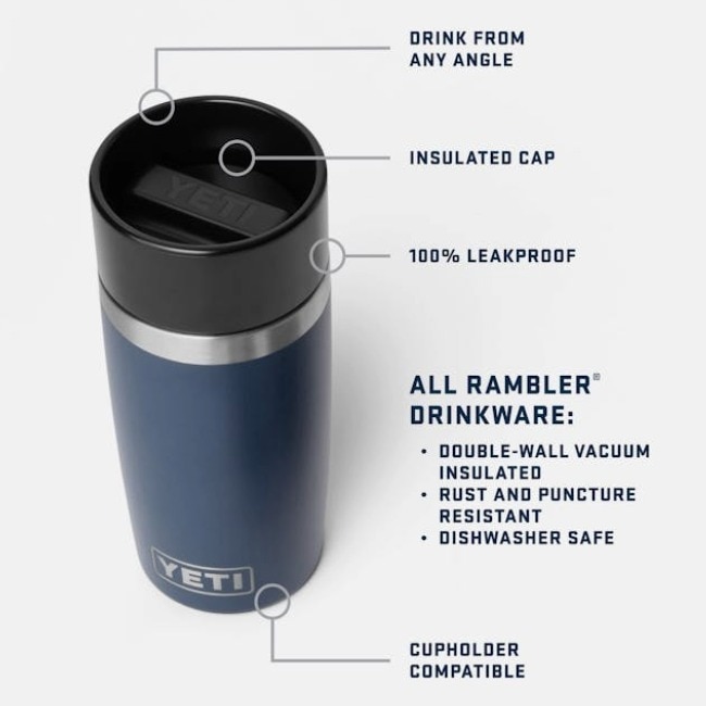 �����ƥ� YETI ���֥顼 12���󥹥ȥ�٥�ܥȥ� Rambler 12 oz Travel Bottle