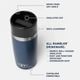 �����ƥ� YETI ���֥顼 12���󥹥ȥ�٥�ܥȥ� Rambler 12 oz Travel Bottle