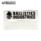 �Хꥹ�ƥ��å��� BALLISTICS CUTTING STICKER 01