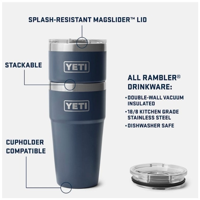 イエティ YETI ランブラー20oz スタッカブルカップ RAMBLER 20 OZ STACKABLE CUP