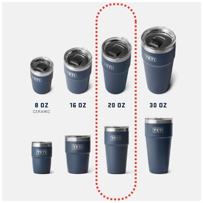 イエティ YETI ランブラー20oz スタッカブルカップ RAMBLER 20 OZ STACKABLE CUP
