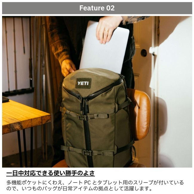 �����ƥ� YETI �������� 27L �Хå��ѥå� Ranchero 27L Backpack