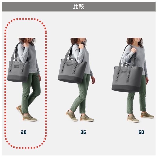 �����ƥ� YETI ���ߥ� 20����꡼������ �ȡ��ȥХå� Camino 20 Carryall Tote Bag